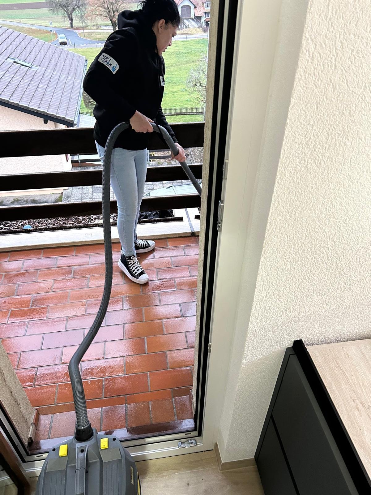 Nettoyage après chantier